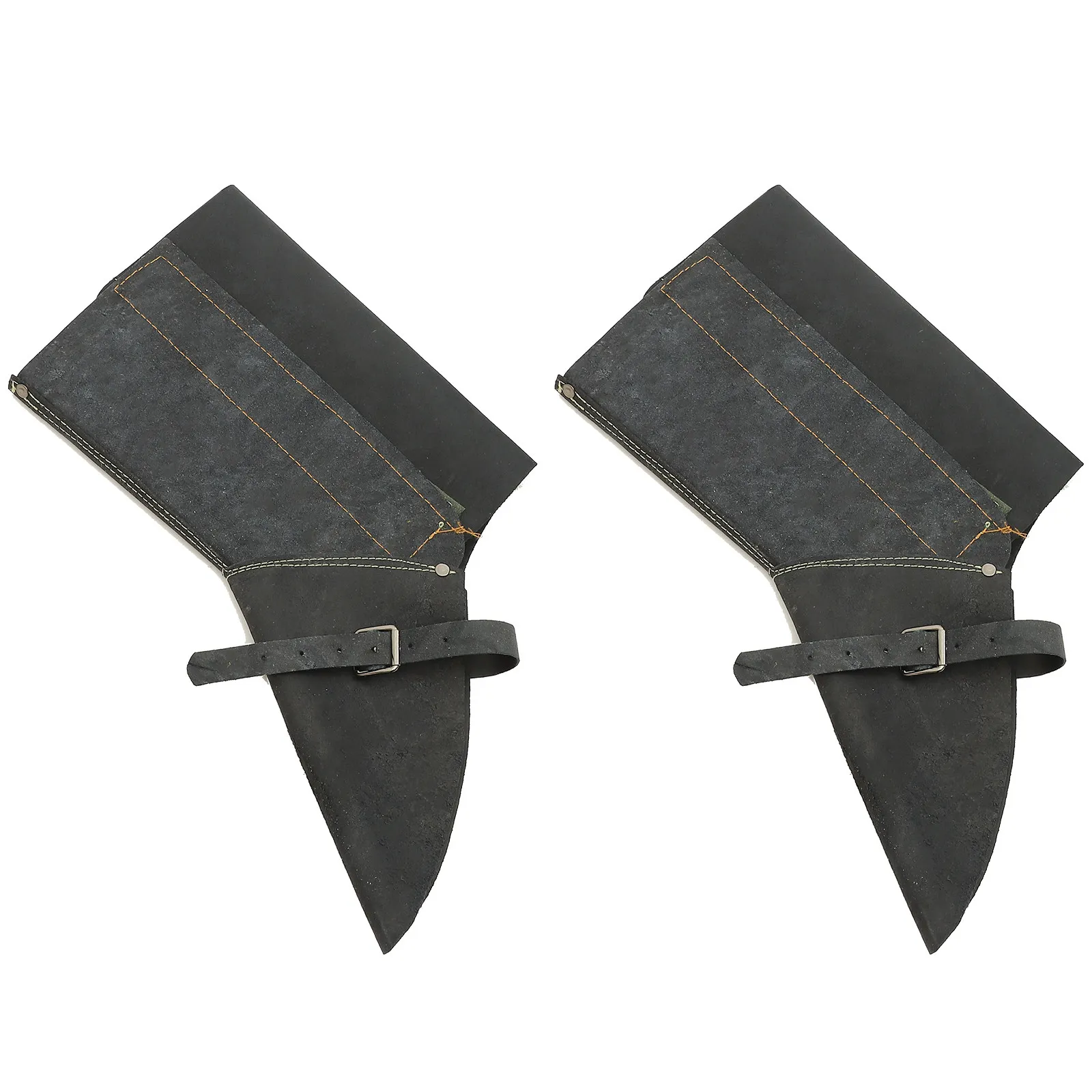 

1Pair Welding Spat Shoe Cover Heat Resistant Wear Resistant Adjustable Hook Loop Protector for Welding Slaughter