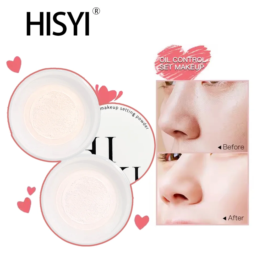 بودرة سائبة غير لامعة مقاومة للماء - التحكم في الزيت، تفتيح، تدوم طويلاً، لمسة نهائية طبيعية، متعددة الجلد، للجنسين، معتمدة