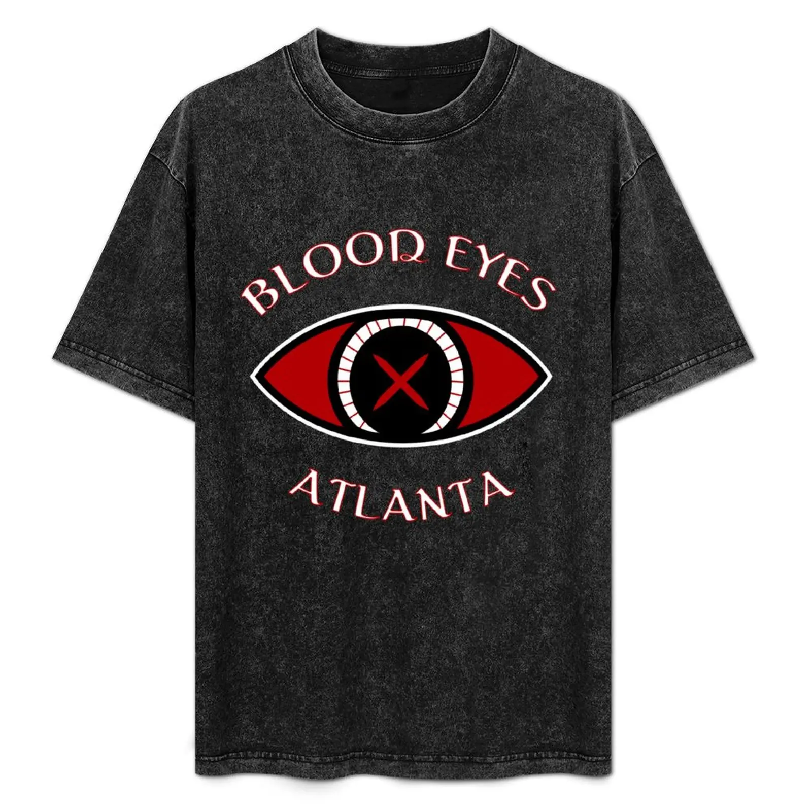 

Blood Eyes Atlanta (Ginny & Georgia) T-Shirt Casual Simple Design Short Sleeve Shirt