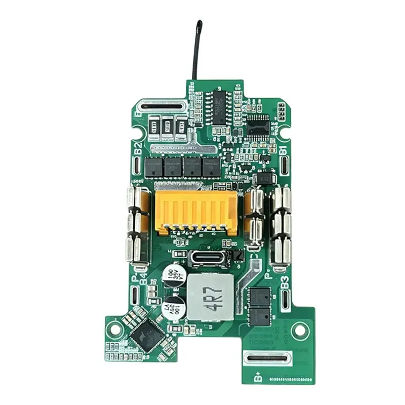 ABUN-For 18V BL1860 BL1850 BL1840 BL1830 Power Tools- Type-C PD 45W Fast Charging 6MOS 3Alloy Protection Board 9A