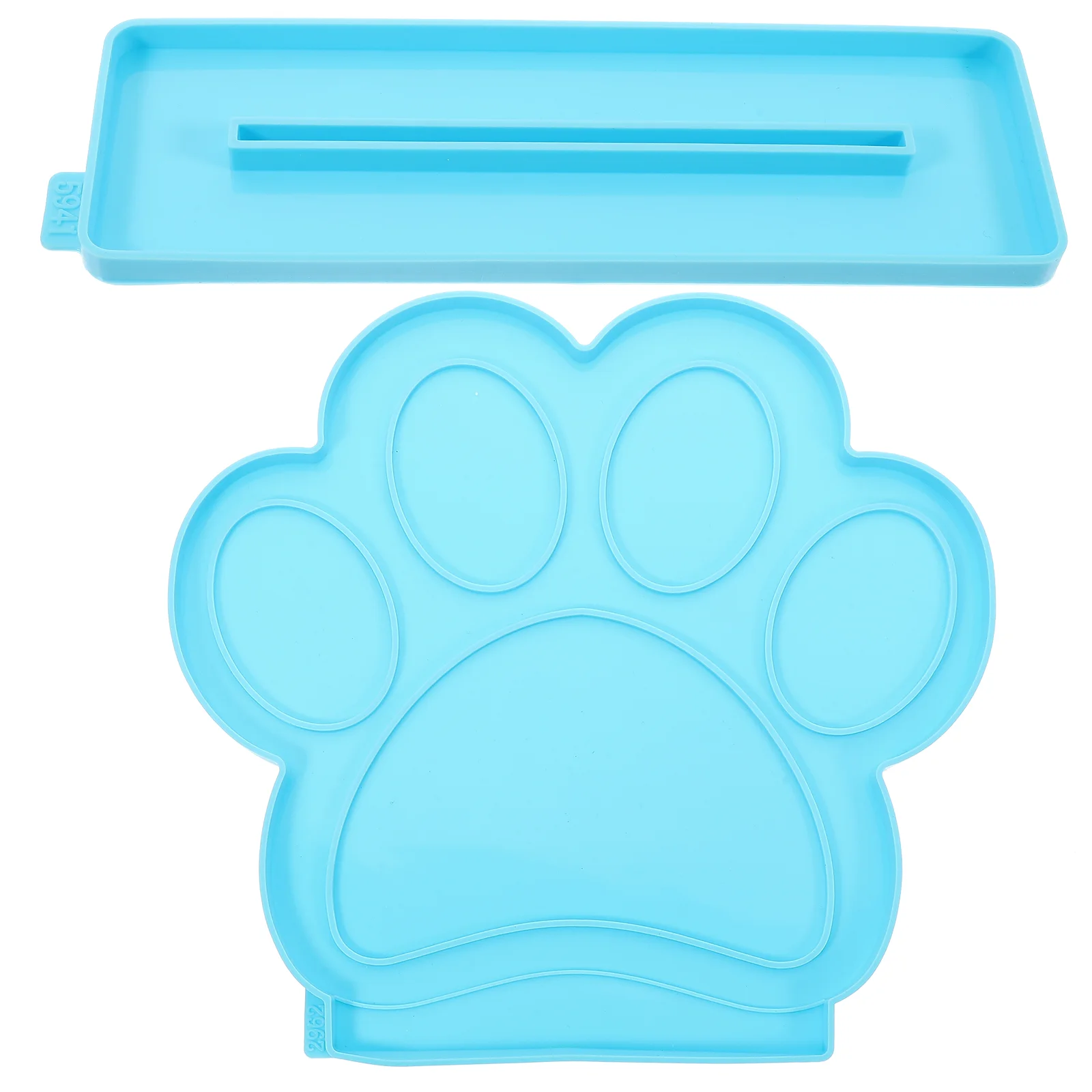 Pet Dog Paw Photo Frame Die Multi-function Mold Silica Gel Molds Epoxy Silicone