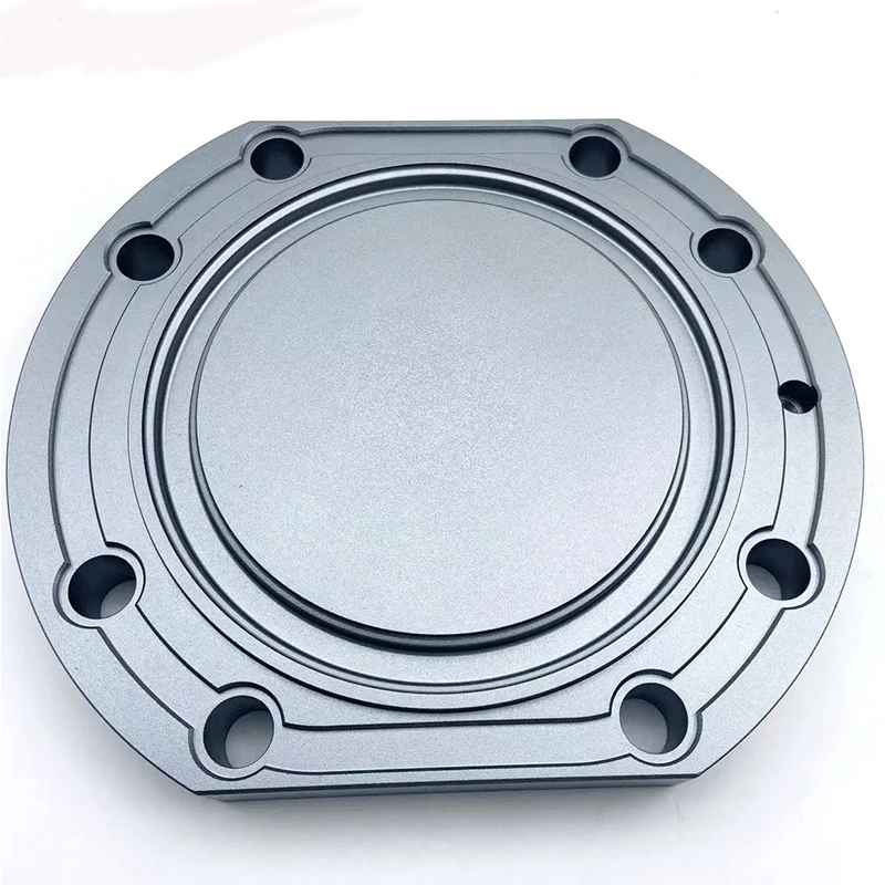 

Custom Cnc Machining Parts Cnc Milling Turning Aluminum Alloy CNC Machined Octagonal Flange Cover with Sealing Groove