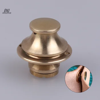 1ชิ้นคลิปหนีบกระดาษทองเหลืองทึบล็อกกระเป๋ากระดุมล็อคกระเป๋าเอกสารกระดุมตกแต่งหัตถกรรมเครื่องหนังอุปกรณ์ DIY