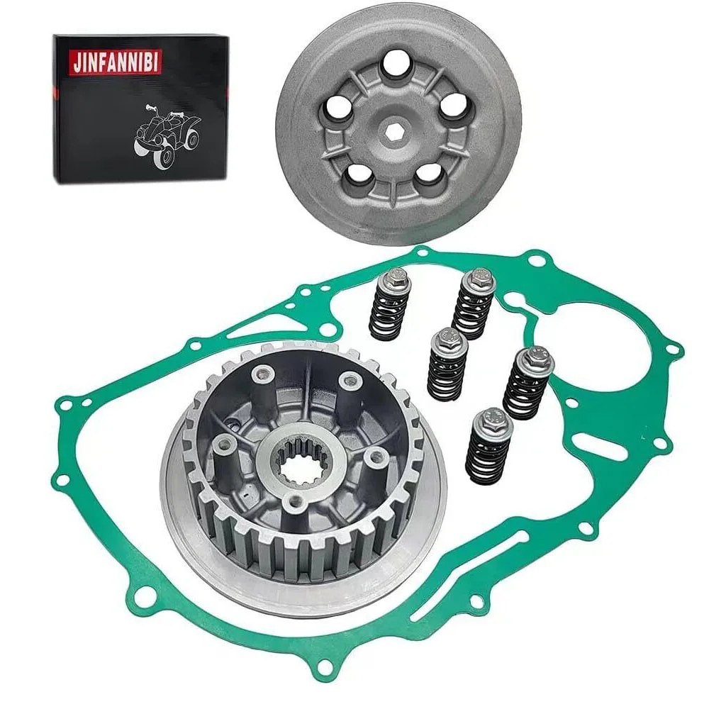 For Yamaha V Star 650 XVS650 1998-2010 2011 2012 2013 2014 2015 2016 Clutch Pressure Plate Kit & Gasket Spring