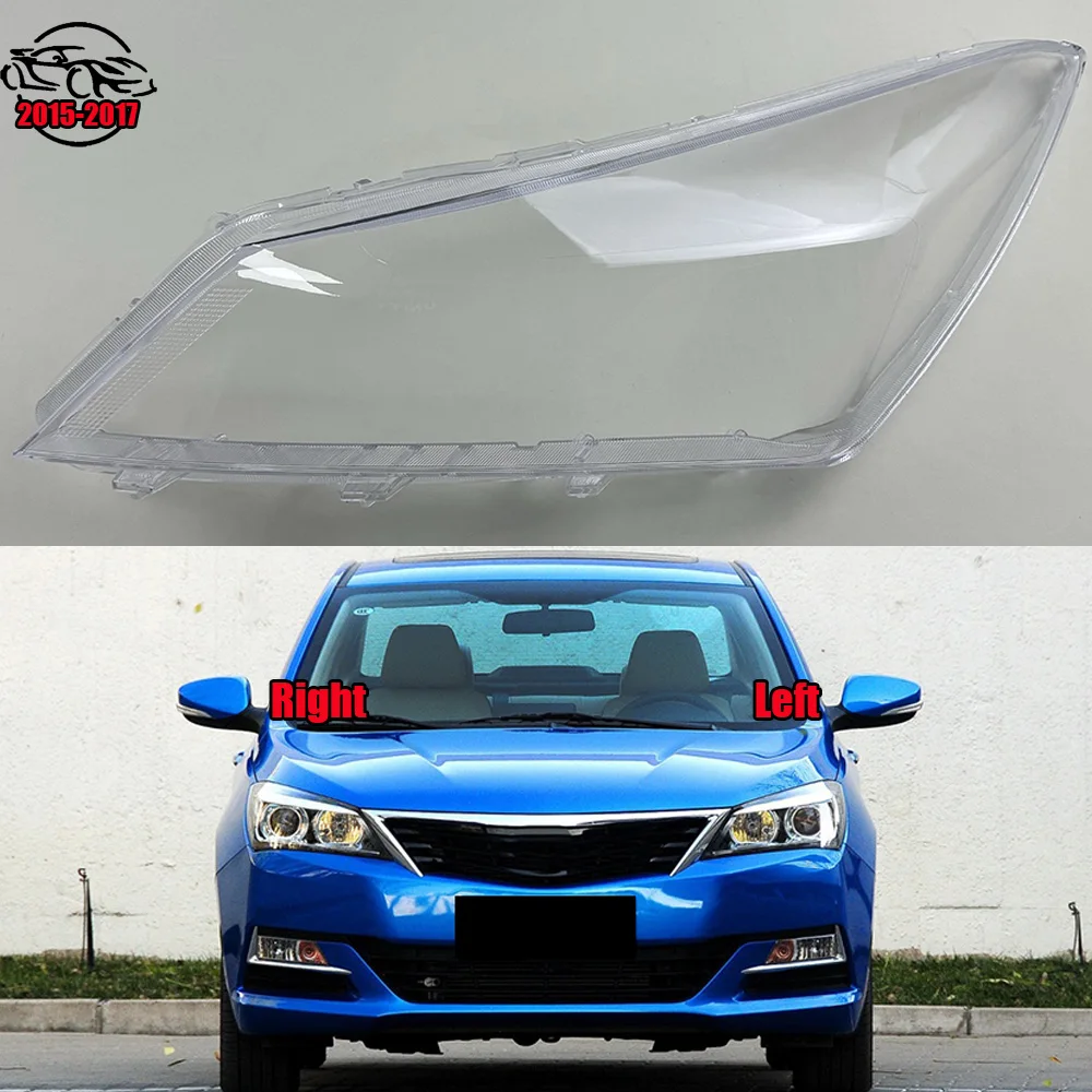 For ChangAn Alsvin V7 2015 2016 2017 Car Front Headlight Lens Cover Auto Headlamps Lampcover Transparent Lampshades Lamp Shell