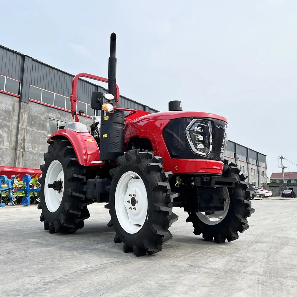 Hot Sale Mini Tractor for Field Operations Compact Wheel Tractor Load Sensing Hydraulics
