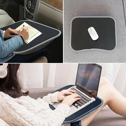 Mumuc-escritorio pequeño multifuncional para ordenador portátil, mesa de cama con almohada de partículas de espuma, Borad de escritura y cuero duro, alfombrilla de ratón grande para juegos