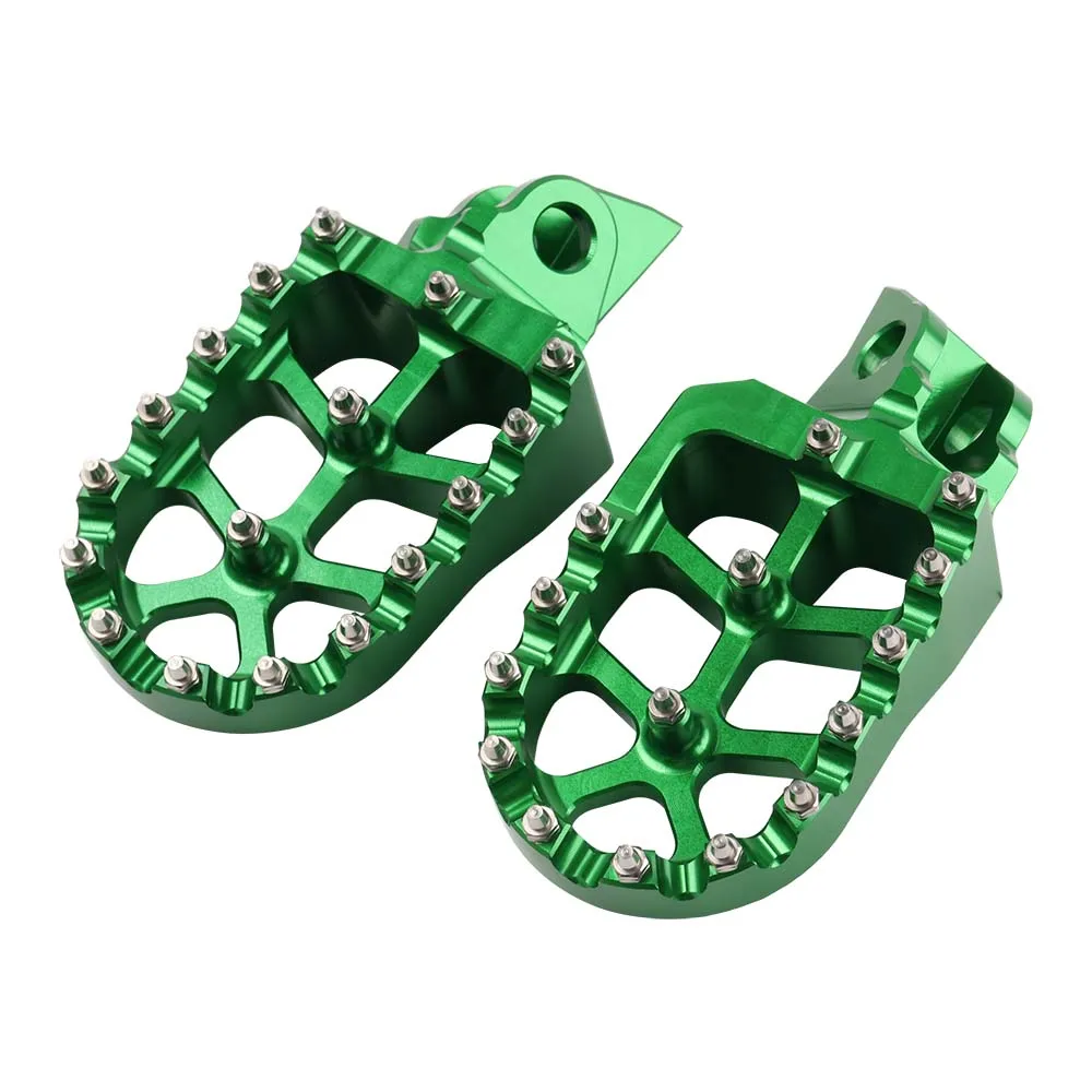 Für Kawasaki KX65 KX80 KX85 KX100 KX112 KLX140 KLX140L KLX140G Motorradzubehör Fußrasten Fußstützen Pedale – Detail 9
