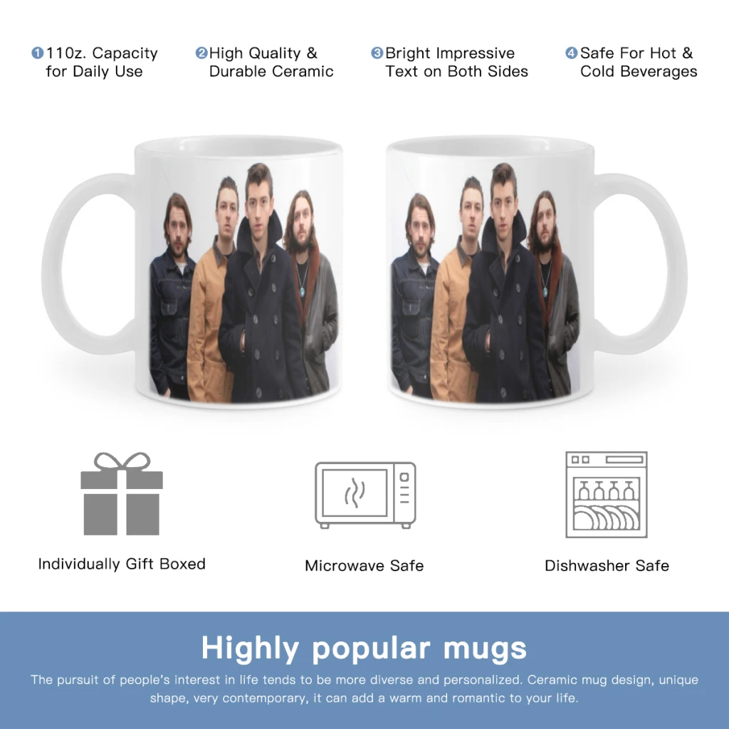 

Arctic Monkeys Music Album Free shipping Ceramic Cup Coffee Oatmeal Breakfast Cup Creative Personality Mug