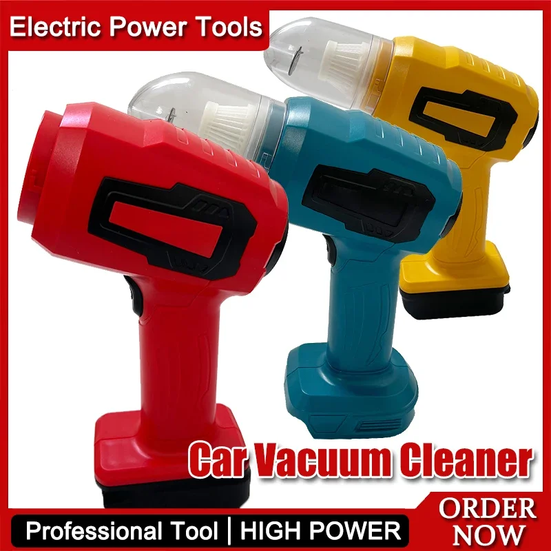 صالح ميلووكي المحمولة القابلة لإعادة الشحن المحمولة 120 واط سيارة مكنسة كهربائية بطارية ليثيوم أيون 3 في 1 مكنسة كهربائية لماكيتا لديوالت #1