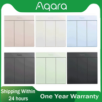 Original Aqara Smart Wall Switch H1M Zigbee 3.0 Neutral MARS-Tech 6 Colors Wireless Key Light Switch Smart Home For Homekit App