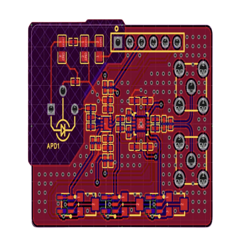 Apd Test Board With…