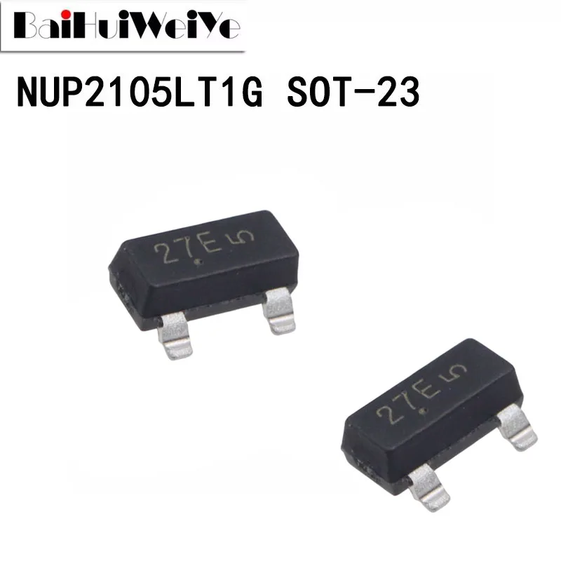 50PCS NUP2105LT1G 27E NUP2105 SOT-23 SMD New IC Chipset ESD Anti-Static Protection Tube