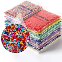 10g 2mm 3mm 4mm Czech Glass Seed Beads Spacer Glass Rice Beads AB Colorful for Jewelry Making DIY Handmade Bracelet Accessorie