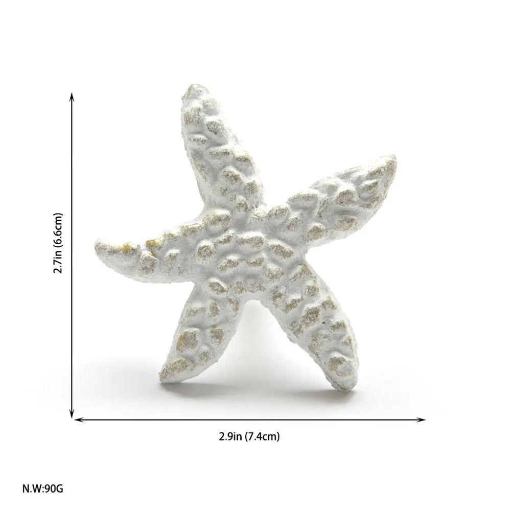 

4pcs Marine Animal Knob Pull Handle Sea Theme Cabinet Drawer Hardware Modern Iron Cupboard Handles For Home Decoration