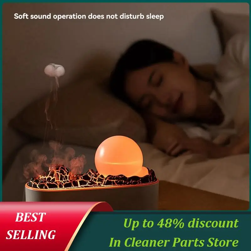 

Увлажнитель вулкана, бытовой большой туман, настольный увлажнитель для спальни, ночник, увлажнитель воздуха