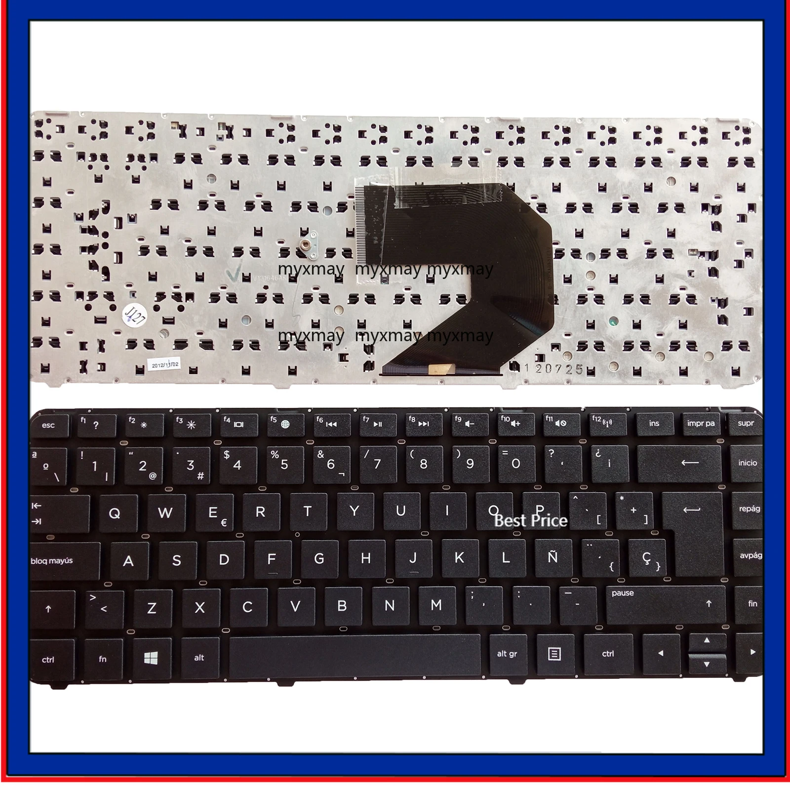 

Factory wholesale laptop keyboard for HP Pavilion G4-2000 G4-2100 G4-2200 G4-2300 G4-2400 Teclado SP without frame