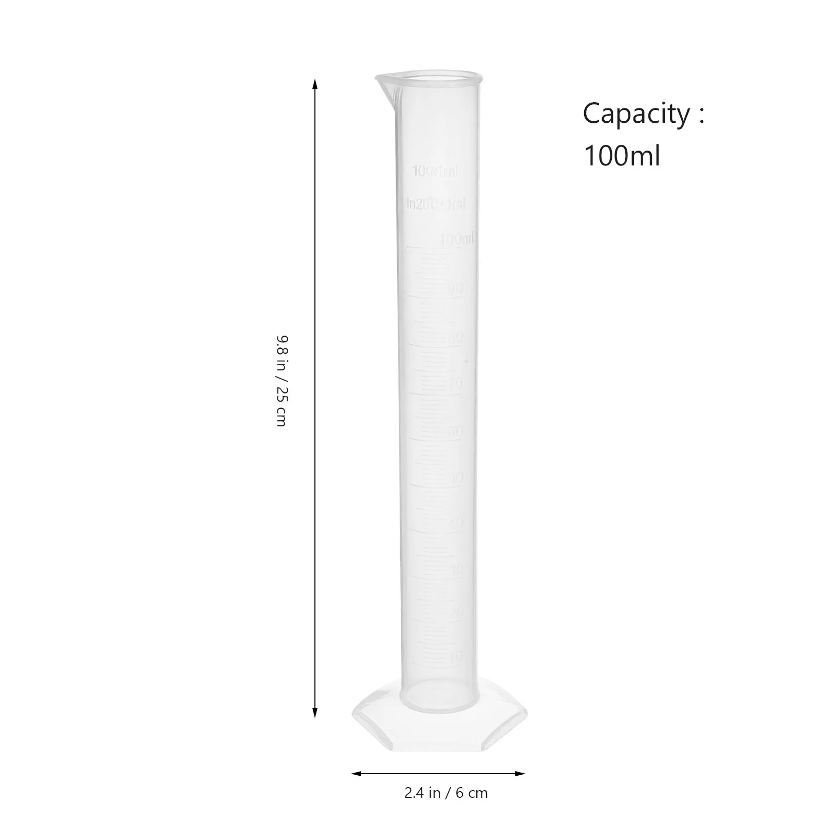 Alcohol Hydrometer Set for Wine Beer Brewing – Plastic Density Test Jar with Scale, Home Brewing Equipment