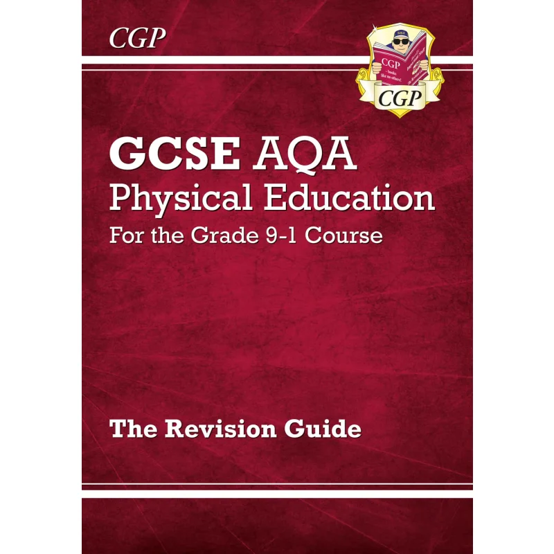 

Новое руководство по узору GCSE Physical Education AQA с онлайн-изданием и книгами Quizzes CGP 9781789080094