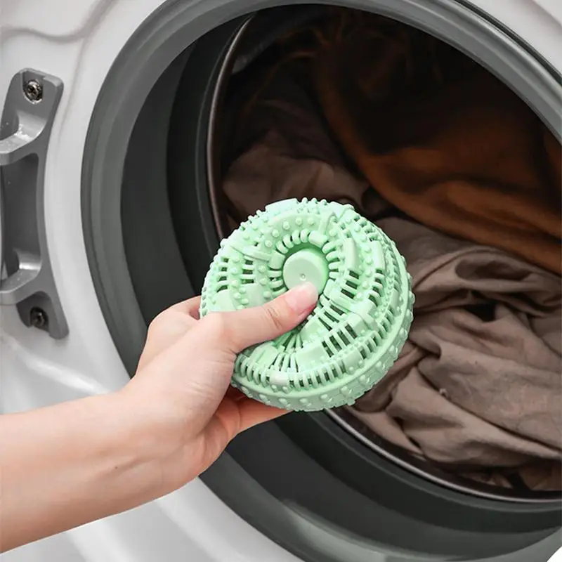 Washing Machine Balls Reusable Anti-Tangling Washer Balls Portable Dryer Balls No Damage Enhances Cleaning For Washing Machines