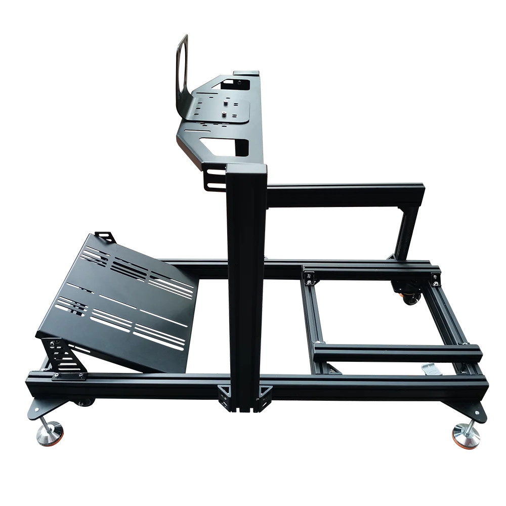 Custom Aluminum Profiles 4080 DIY Driving Simulator Flight Simulators Go Karts Sports Training Car Sim Rig Sim Racing Cockpit view 2