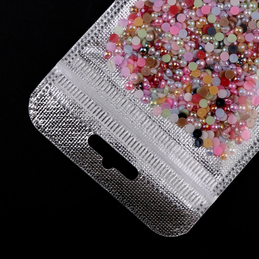 50/100Pcs Lots Diamond Painting Ziplock Bags Plastic Clear Jewelry Bags Resealable Foil Pouch Bags Plastic Package Bag