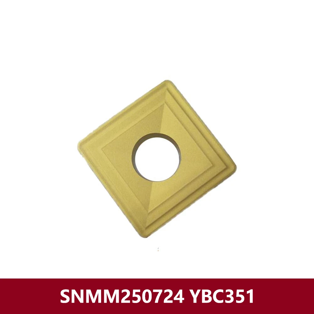 

SNMM250724 YBC351 карбидные вставки Baldes SNMM2507 SNMM 250724 SNMM856 оригинальные токарные станки с ЧПУ Токарный станок SNMM25