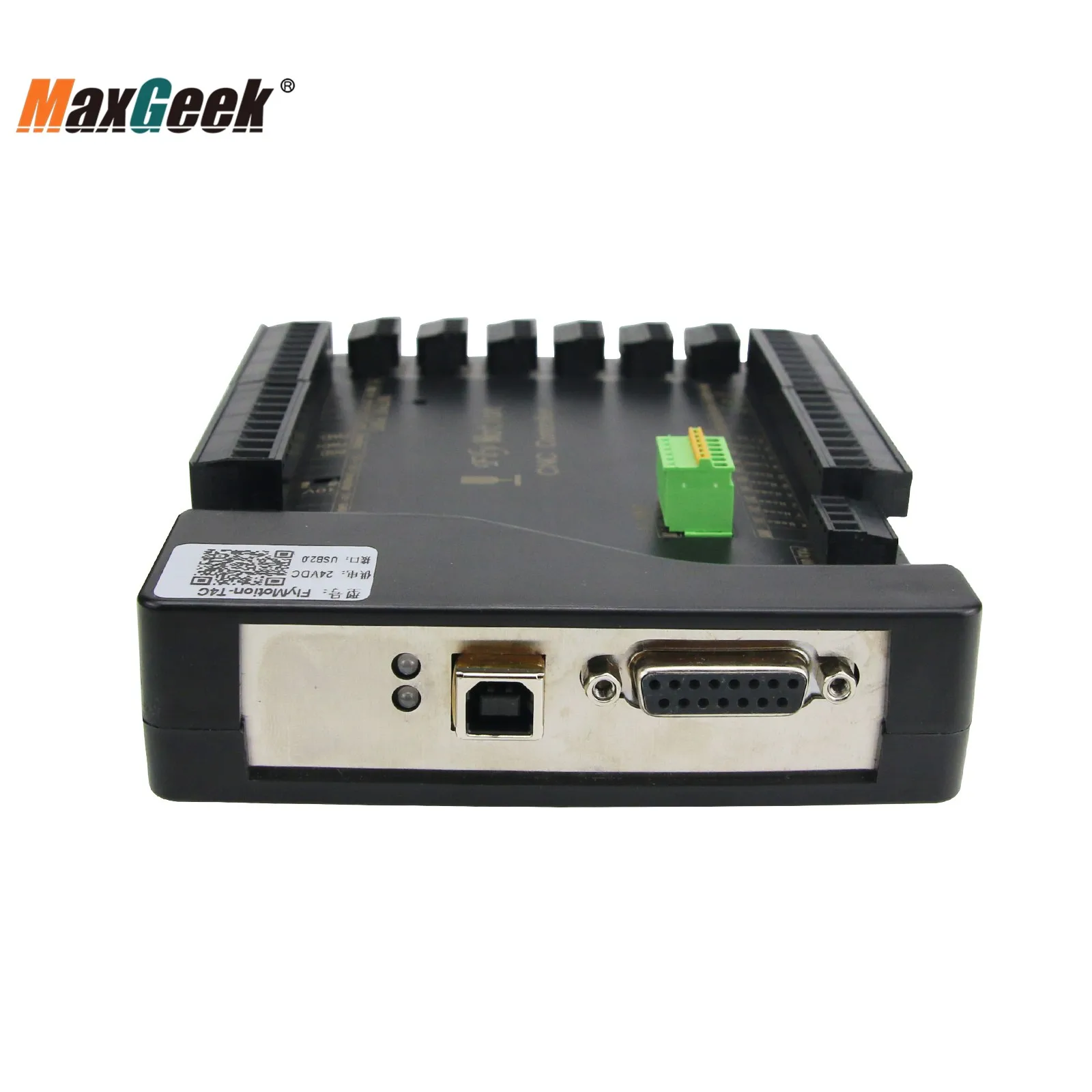 Maxgeek Mach3 USB CNC 4 assi 6 assi scheda di interfaccia Breakout per nMotion Mach3 scheda Driver Controller CNC 5V 100PPR volantino
