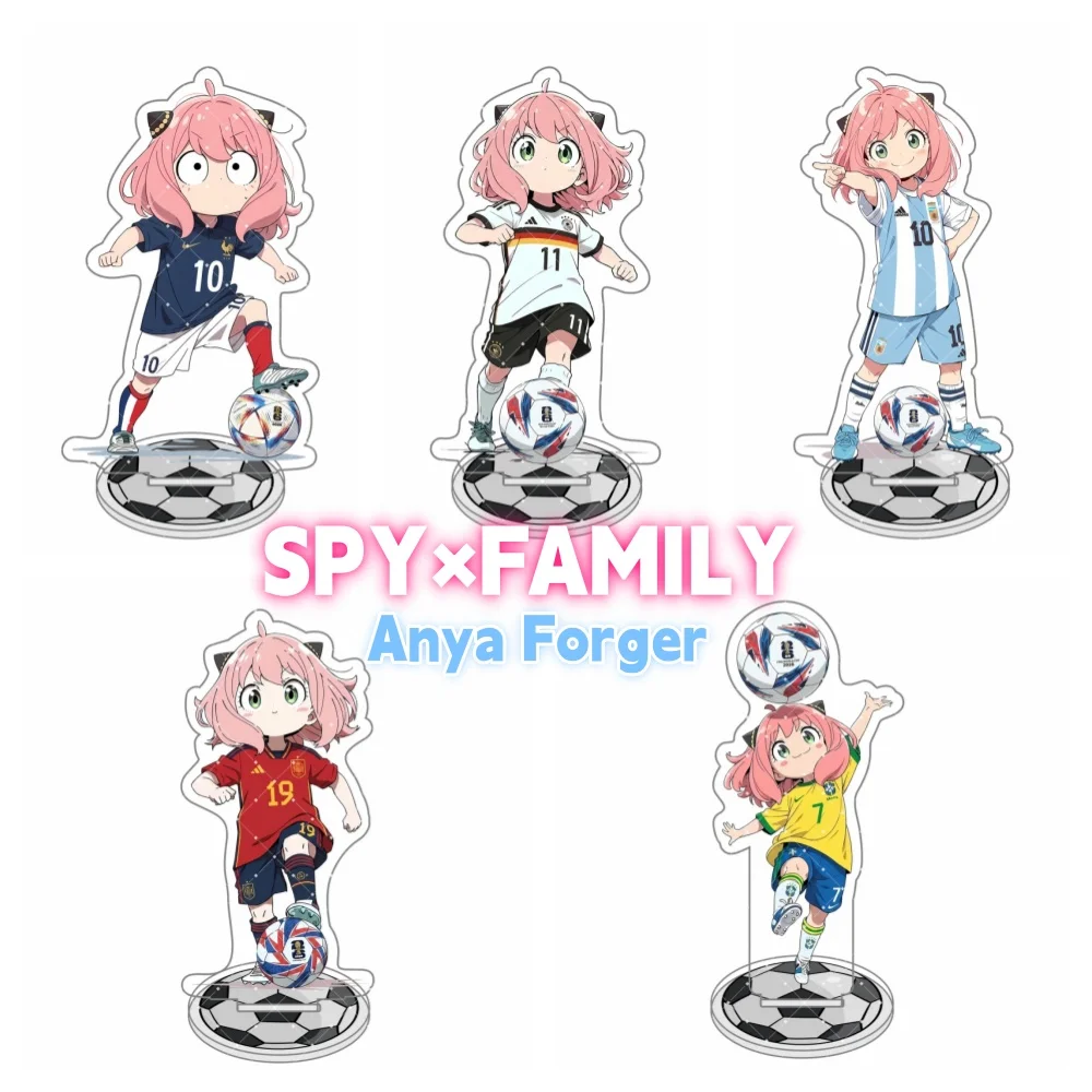 Spy X Family Anime Acrylic Stand Anya Forger Model Plate Decoration Originality Desk Figure Display Fans Gift key chain