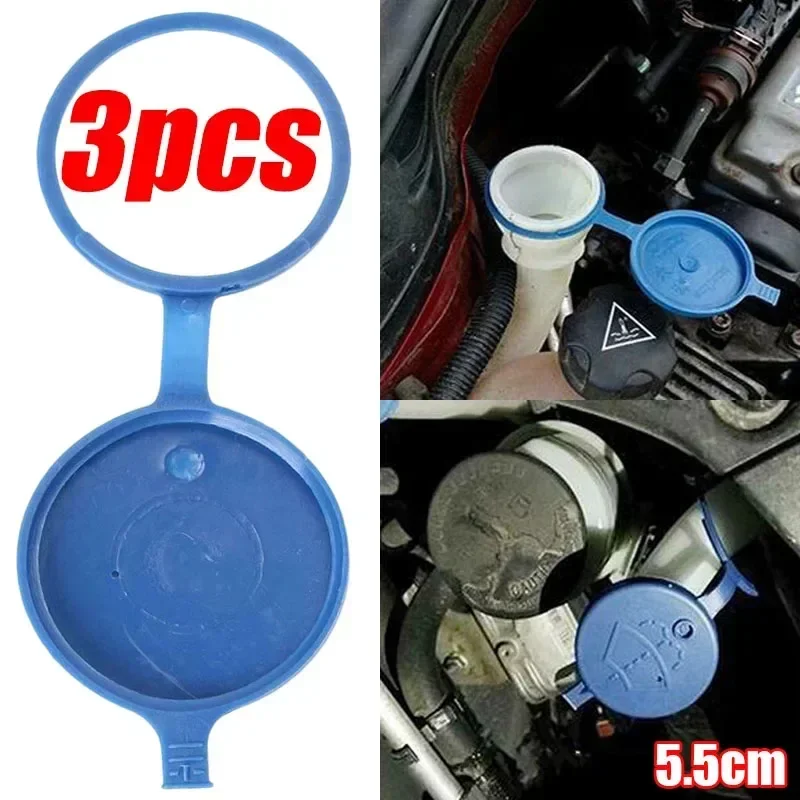 1/2/3pcs Auto Parabrezza Tergicristallo Rondella Serbatoio Bottiglia Tappo del Vaso Serbatoio del Liquido Coperchio Coperture per Citroen C4 C5