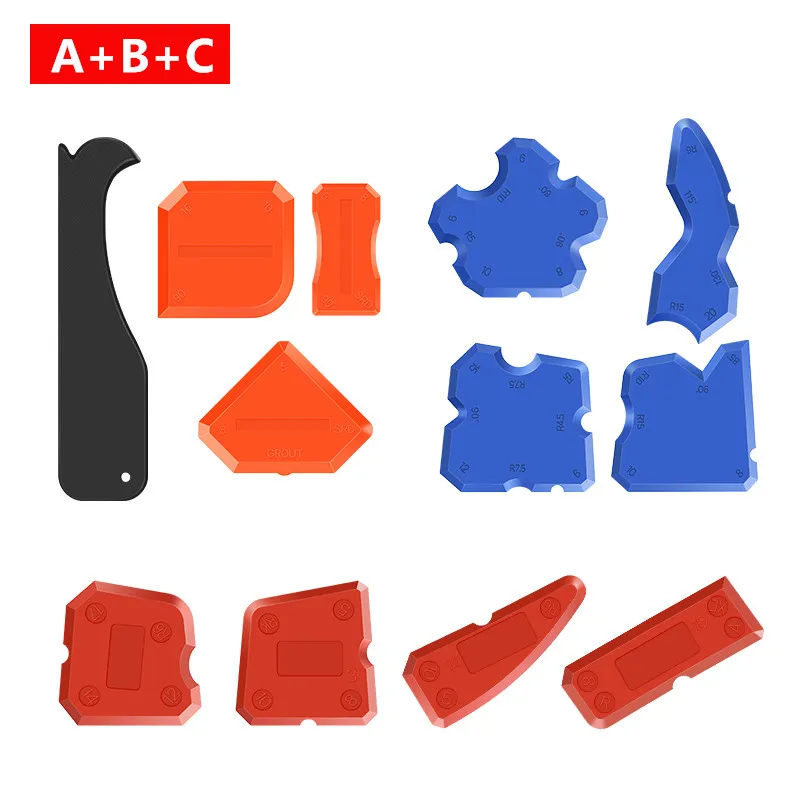 

Glue Scraping Plate, Beautiful Seam Plastering, Trimming Scraper, Putty Glass Glue, Oblique Angle, Outside Corner Squeegee Tool
