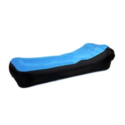 Camping Mat Double Layer Thicken Portable Inflatable Air Cushion Lazy Sofa Bed Office Beach Outdoor Air Mat with Pillow