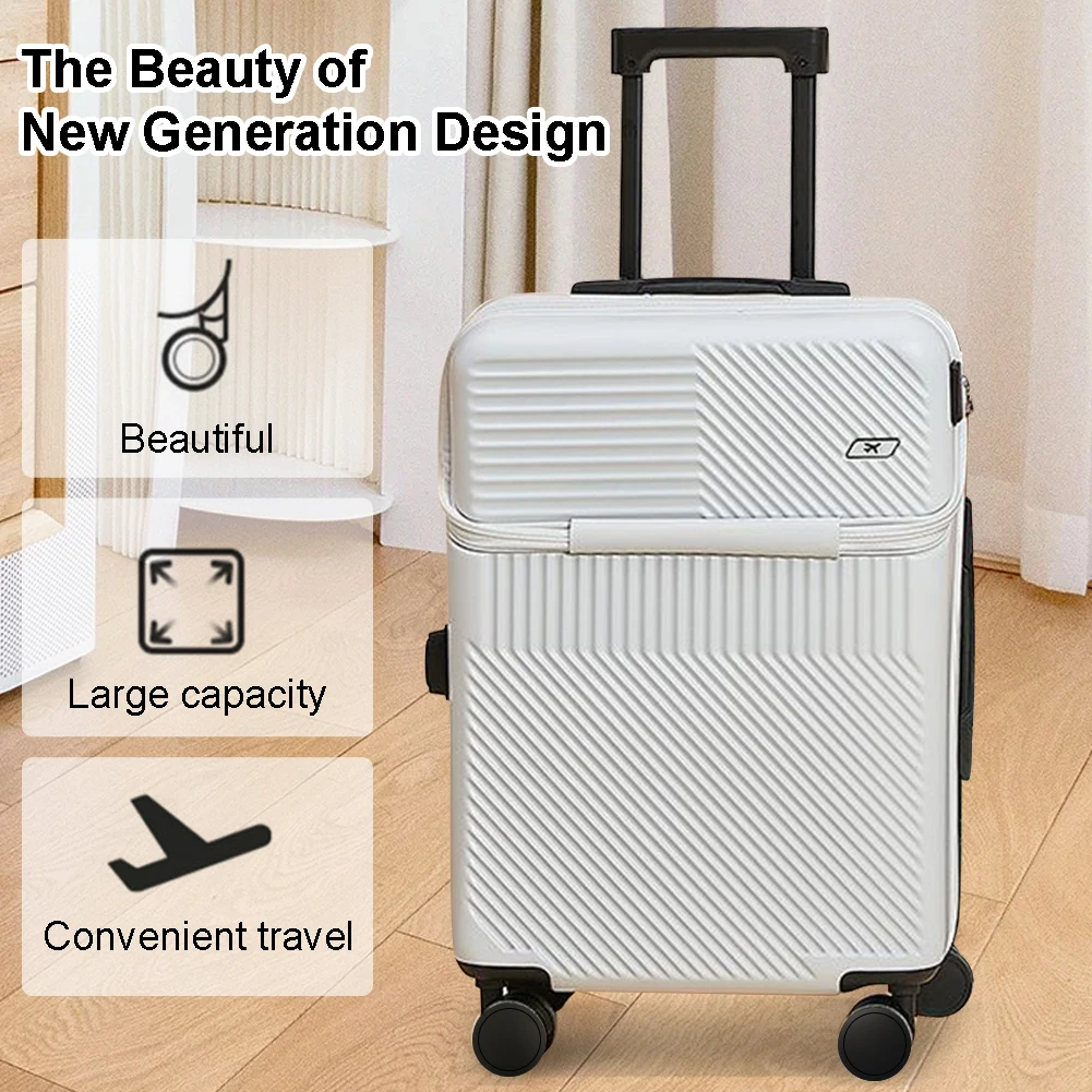 20 Inch Trolley Suitcase Roller Trolley Case Universal Wheel Spinner Luggage Carry On Luggage for the line of the trip Travel