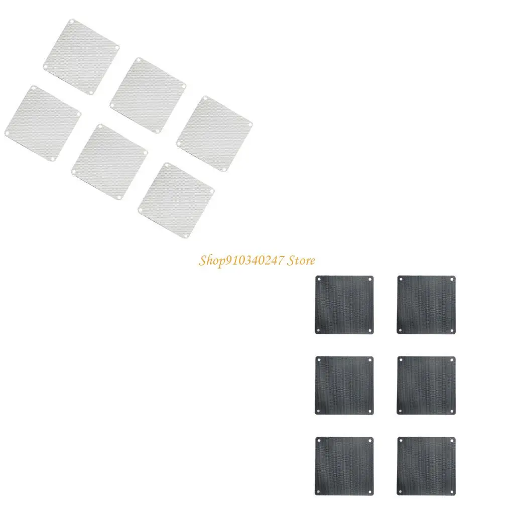 

Q22A Reusable 14x14cm Computer Case Fan Air Filter Fine PVC Mesh Easy Maintenance