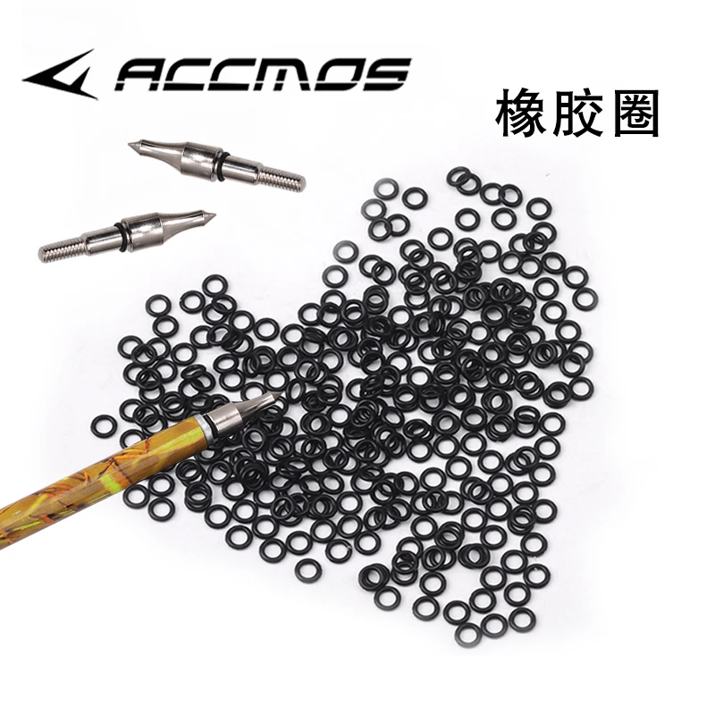 50/100Pcs Hunting Rubber O Ring Dart Arrow Tips Broadhead Replace Gasket Grip Washer Shooting Accessories