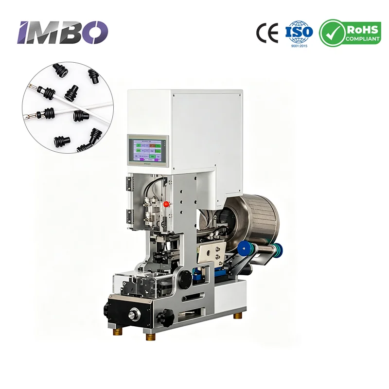 Semi-automatic Waterproof Seal Inserting Machine 70pcs/min for Automotive Wire Harness Plug Threading Equipment