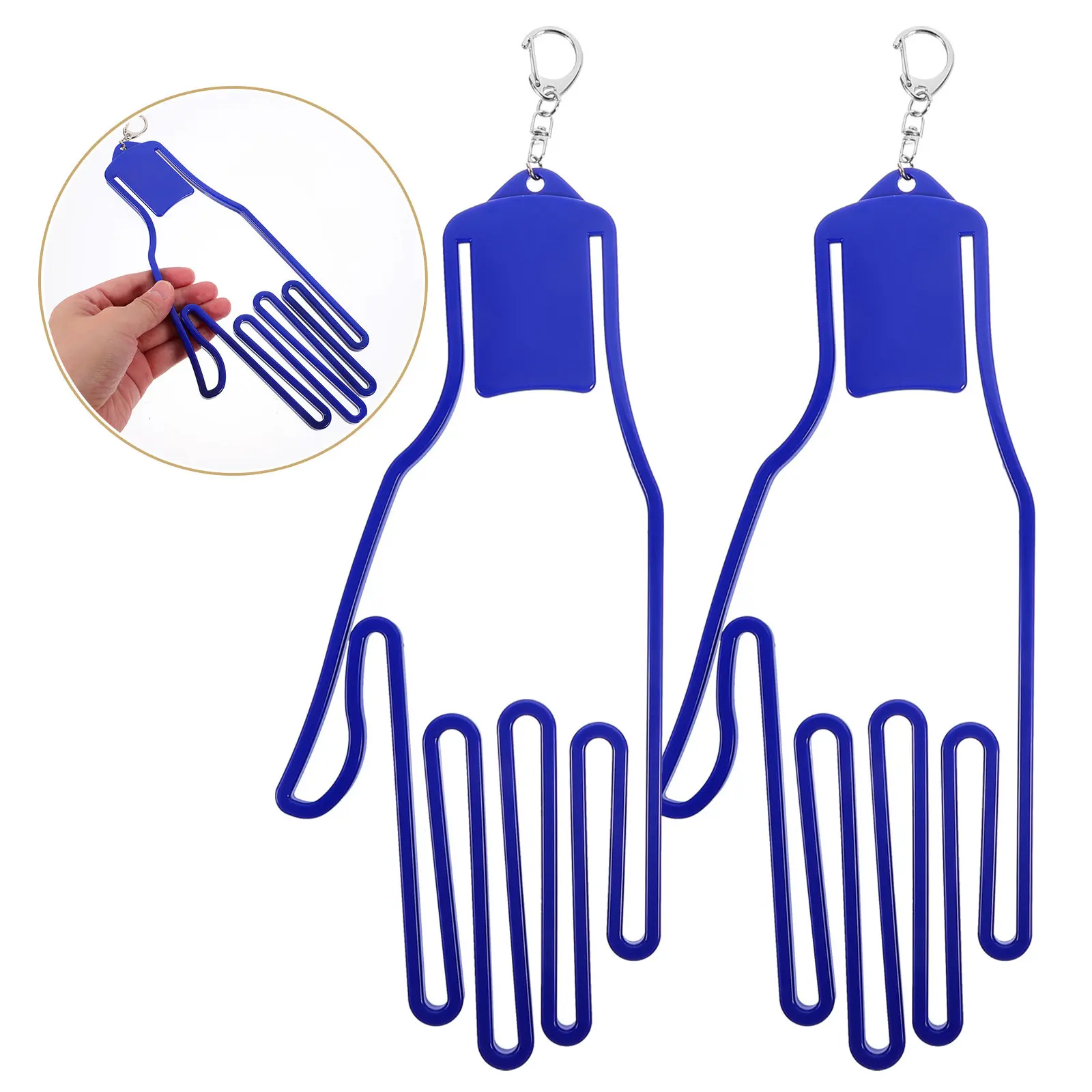 

Держатель для перчаток для гольфа, 2 шт., прочный материал ABS, удобное хранение, портативная сушилка для перчаток, износостойкий, практичный аксессуар для гольфа