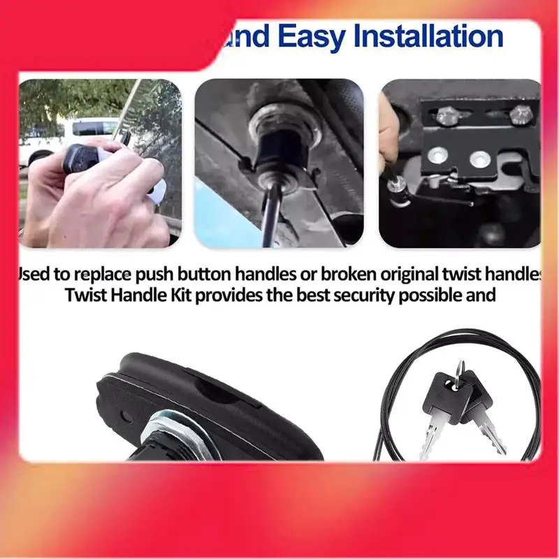 

113436-100XQ Truck Cap Twist Handle Replacement Part For Leer Truck Caps 100XQ-M54K