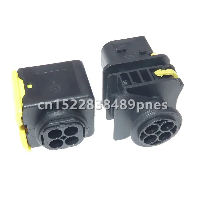 4 Pole 3.5mm Tyco Amp 1-1418390-1 1-1703818-1 Waterproof Auto Electric Oxygen Sensor Socket Wiring Harness Plug