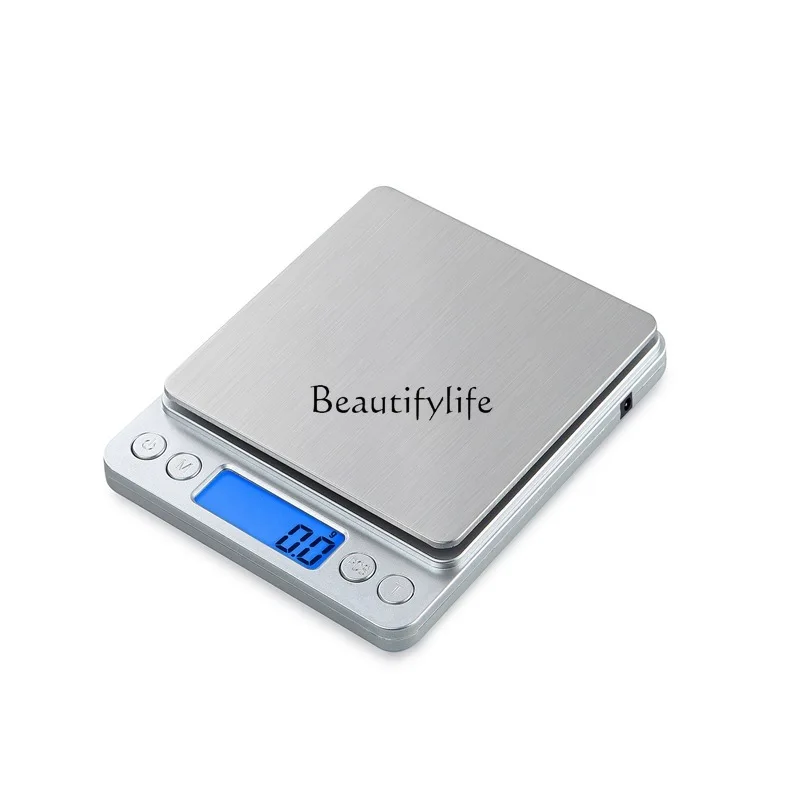 

*Double tray electronic scale Kitchen scale 0.01g * 0.1g 500g 1000g 2000g 3000g 3KG