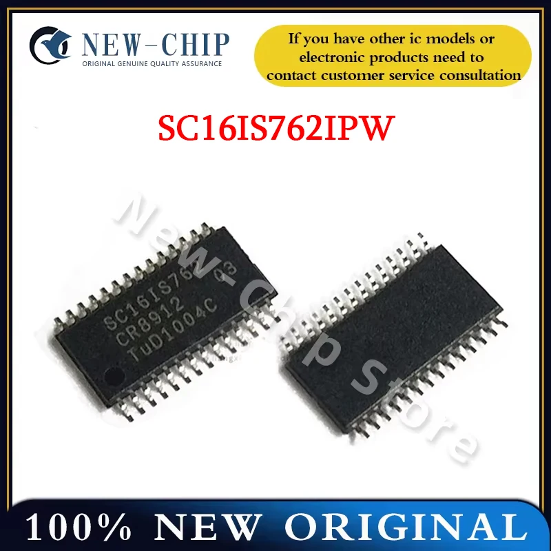 

2PCS-10PCS/LOT SC16IS762IPW SC16IS762 TSSOP-28 Interface IC NEW ORIGINAL