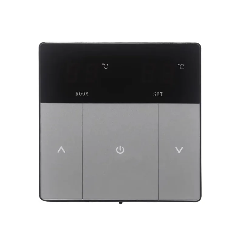 Air conditioner thermostat Temperature controller LCD touch screen WIFI Flexible and  Floor heating parts Indoor use