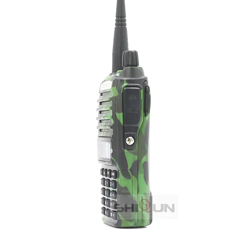 Baofeng UV-82 8W Radio 10 KM Walkie Talkies Dual Band Dual PTT Camo UV-82 High Power Version 8W 4W 1W Tri Power Modes Switchable