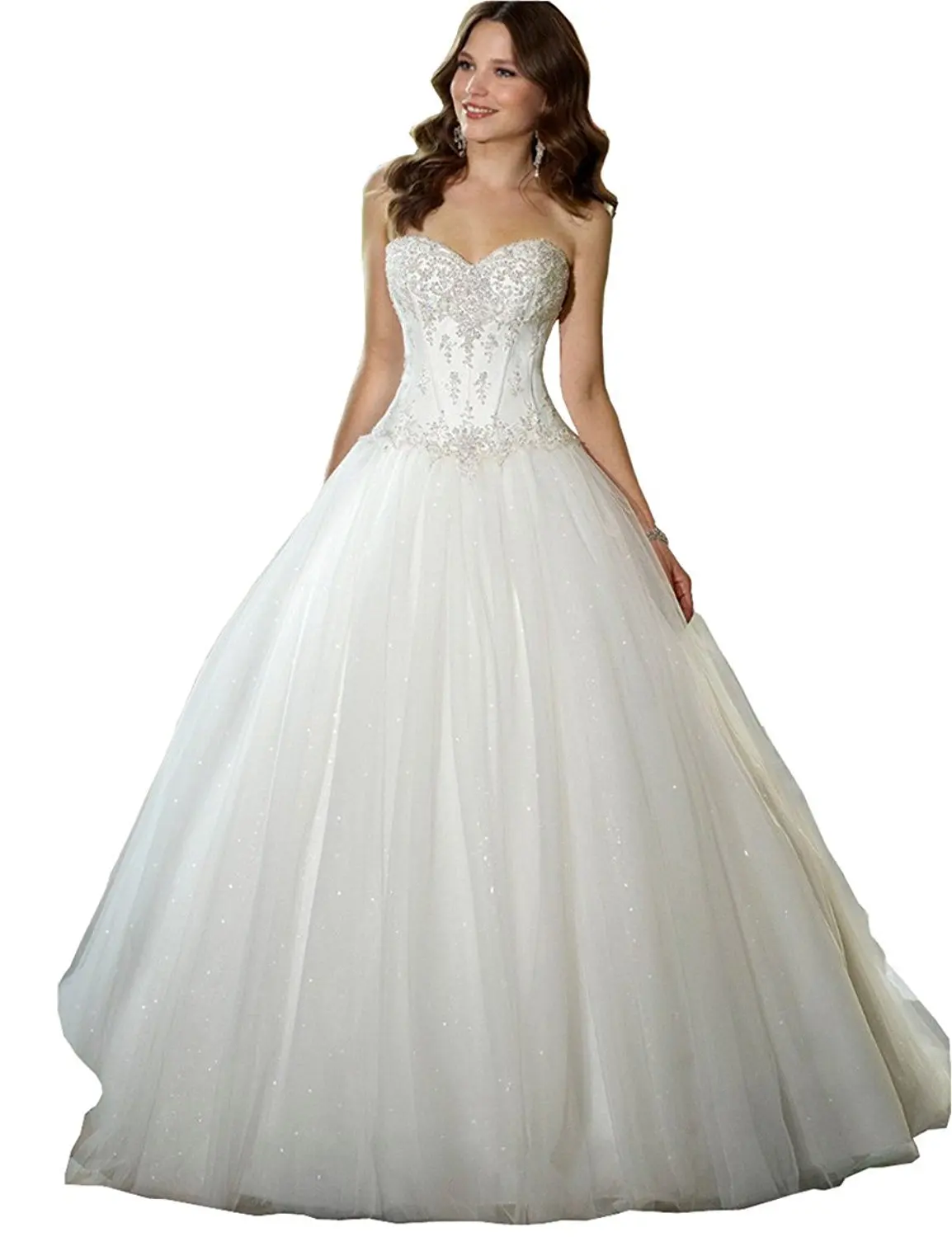 

European and American pregnant princess wedding dress wedding dress large size drag wedding wholesale