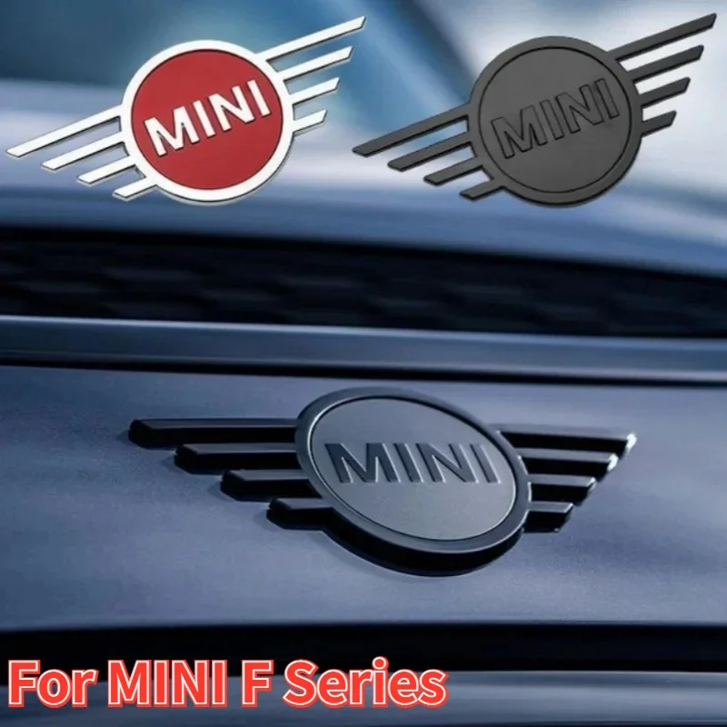 

ABS Car Front Head Emblem Rear Sticker Logo Refit Replacement Badge for BMW Mini Coopers F54 F55 F56 F57 Exterior Accessories