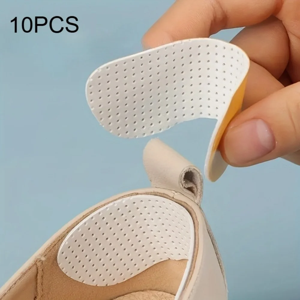Anti Rubbing Heel Stickers High Grip Protector Resistant Foot Cushions Comfortable Fit Invisible for Shoes