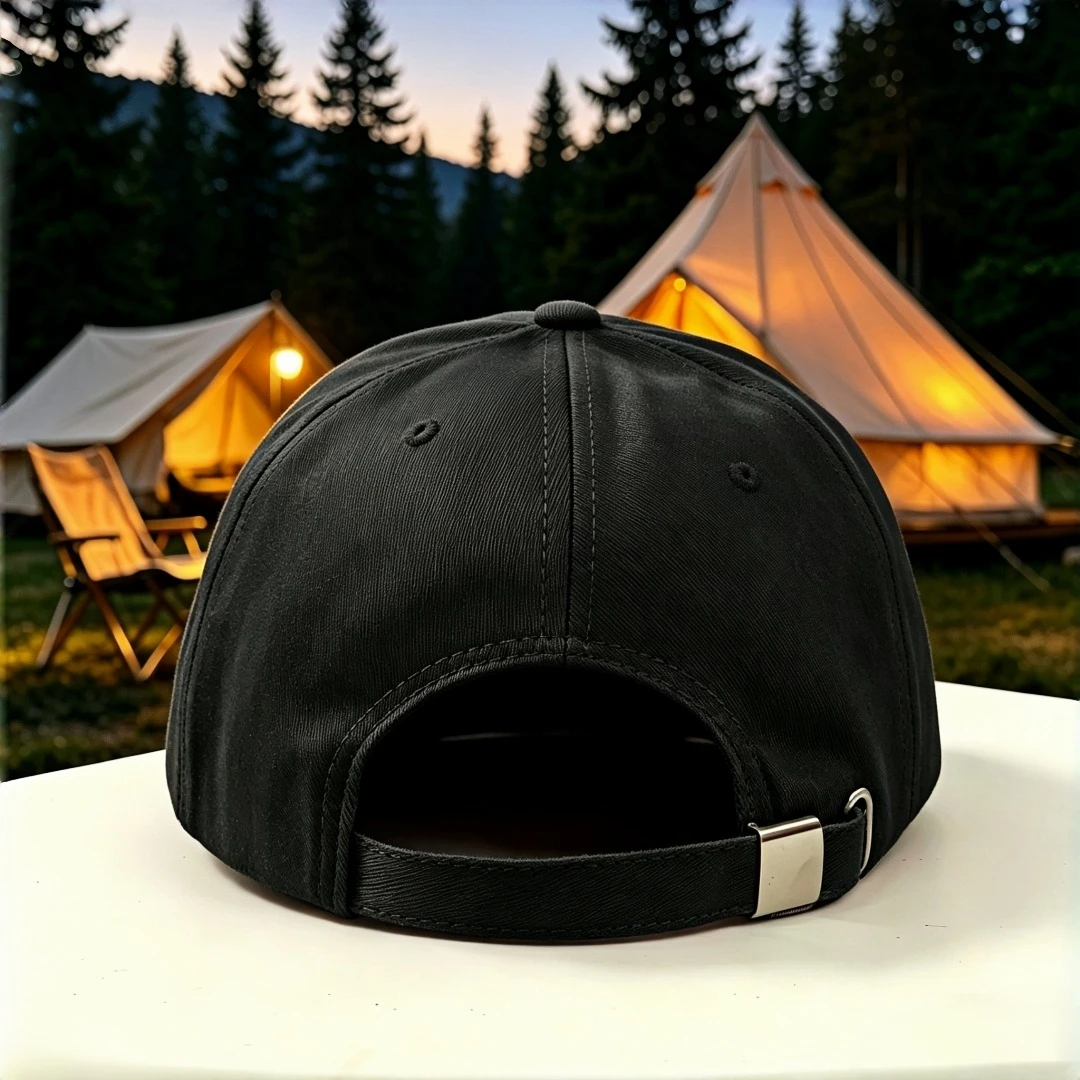 Street Style NY Embroidery Baseball Cap Curved Brim Snapback Hat Side Circular Logo Badge Adjustable Dad Hat Men Women Daily Out