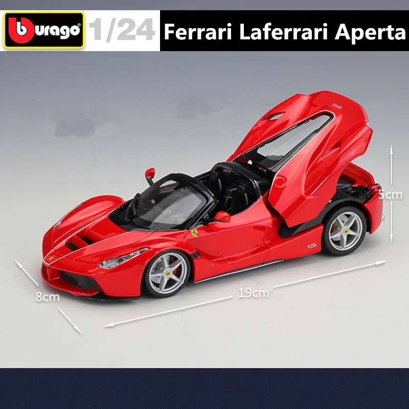 Maisto Assembly Version 1:24 Ferrari Laferrari Aperta Alloy Sports Car Model Diecasts Metal Racing Car Vehicles Model Kids Gifts