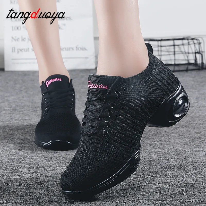 

Sports Feature Soft Outsole Breath Dance Shoes Sneakers For Woman Practice Shoes Modern Dance Jazz Shoes Feminino Zapatos41