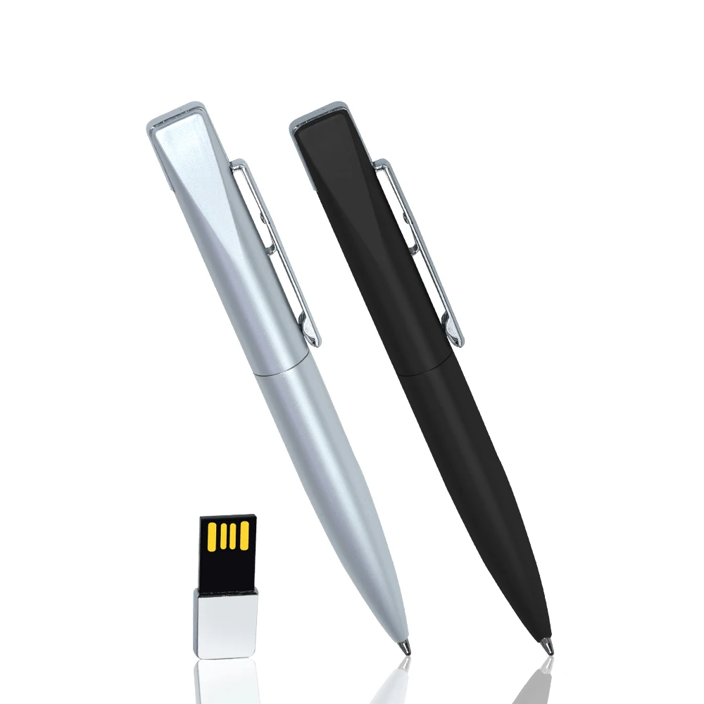 Metal Capacitive Touch Pen Model USB Flash Drive Memory Stick 8GB 16GB 32GB 64GB 128GB Ballpoint Pen Flash Drive Pendrive